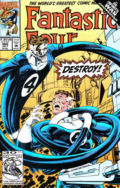 Fantastic Four #366 [Direct]-Very Good (3.5 – 5)