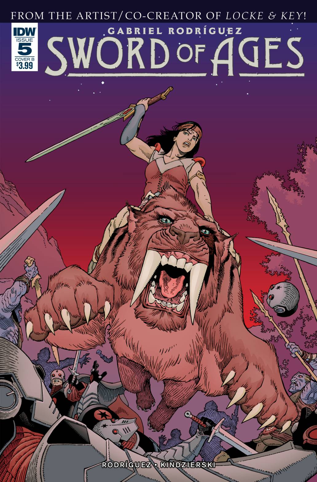 Sword of Ages #5 Cover B Rodriguez