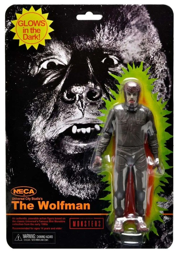 Neca Universal Monsters - The Wolfman 7" Retro Figure