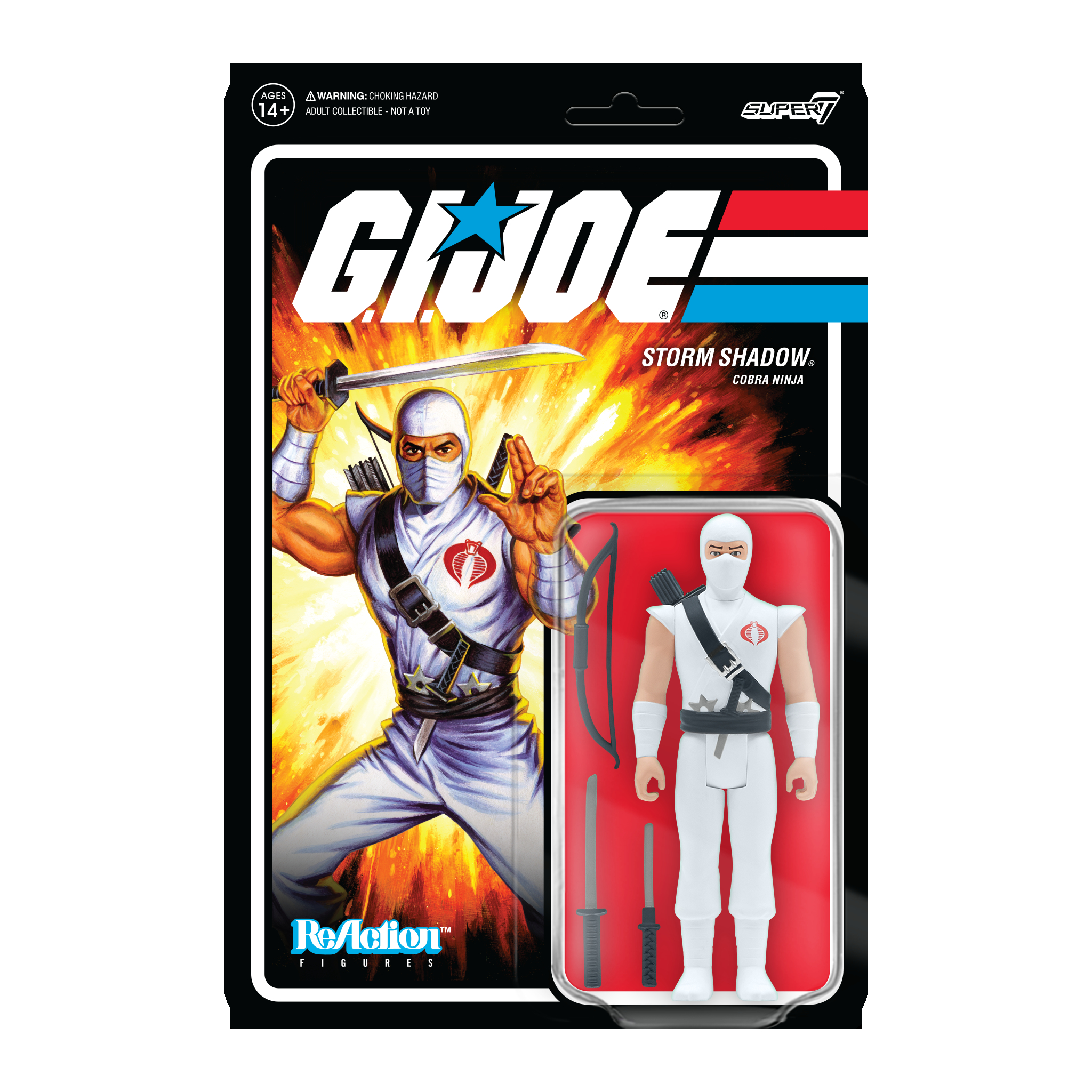 GI Joe Wave 2 Storm Shadow Reaction Figure