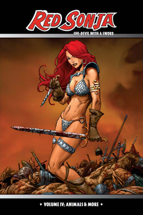 Red Sonja She Devil Graphic Novel Volume 4 Animals & More (Mature)