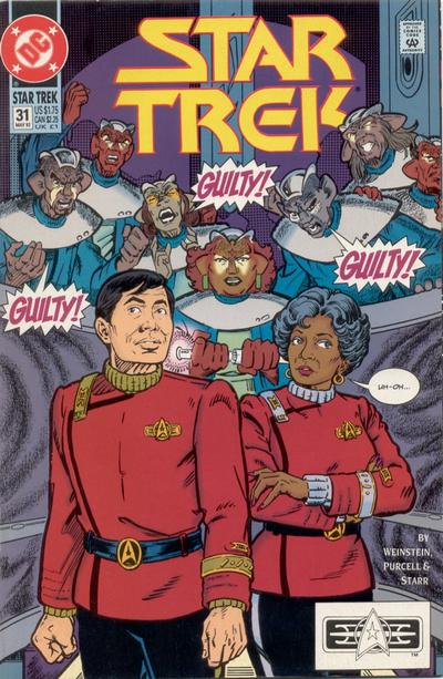 Star Trek #31 [1989, Direct]-Very Good (3.5 – 5)