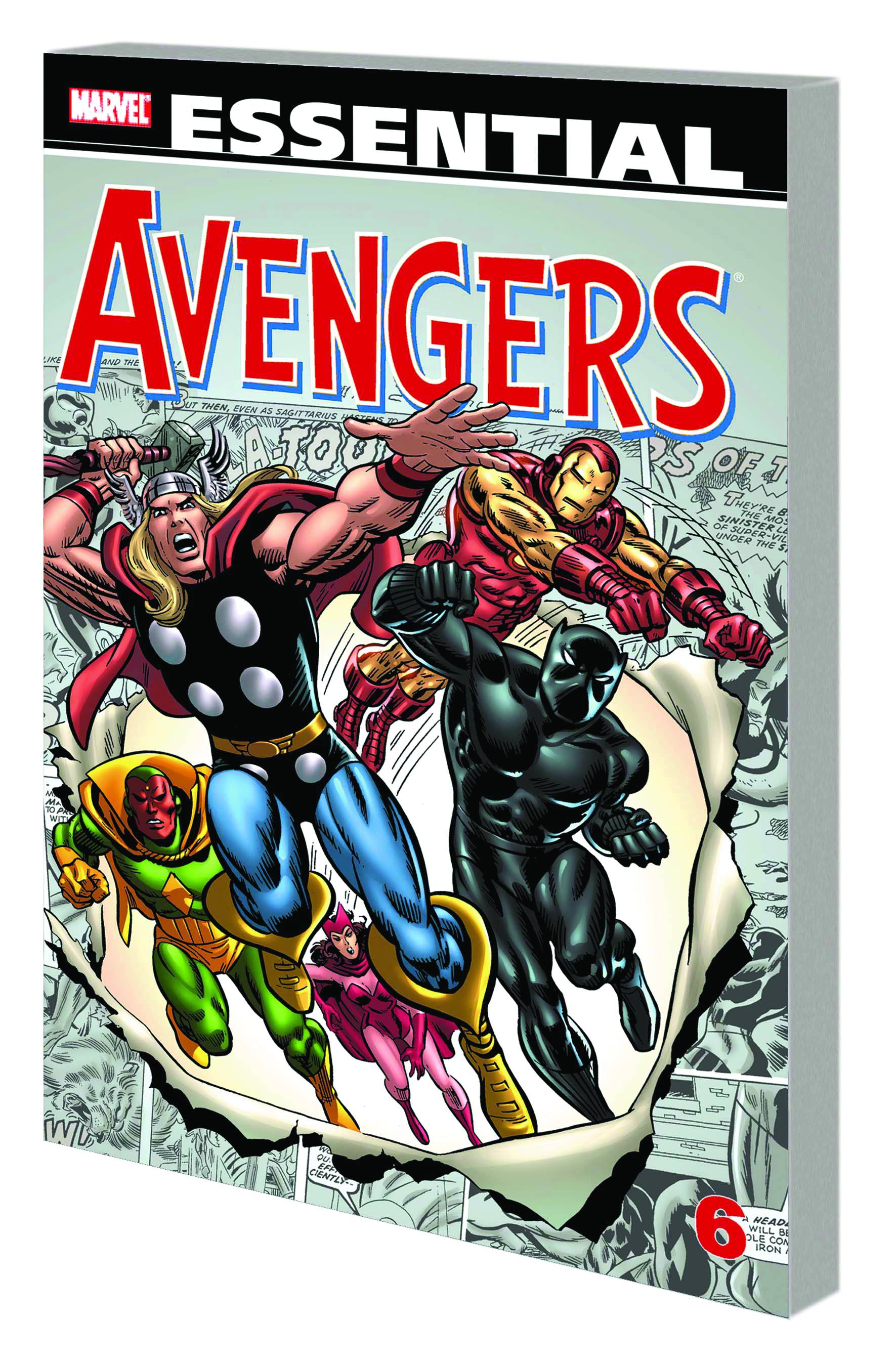Essential Avengers Graphic Novel Volume 6 New Edition