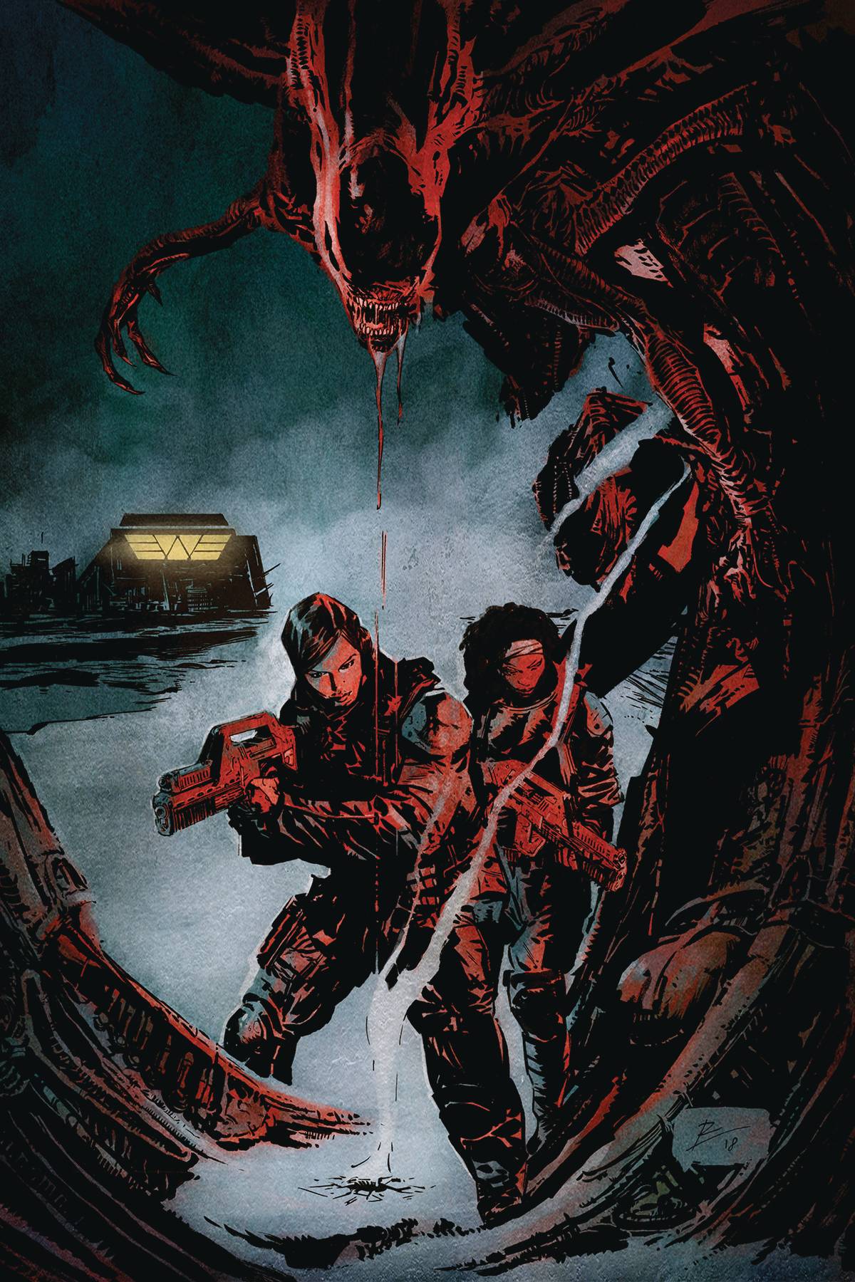 Aliens Resistance #1 Cover A La Torre