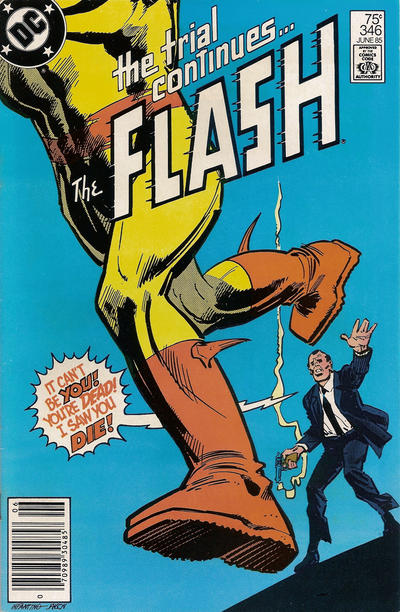 The Flash #346 [Newsstand](1959) - Vg/Fn 5.0