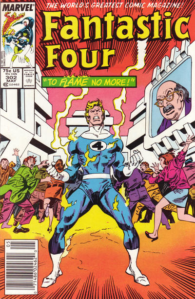 Fantastic Four #302 [Newsstand]-Fine (5.5 – 7)