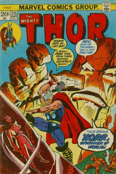 Thor #215 [Regular Edition]-Fine 