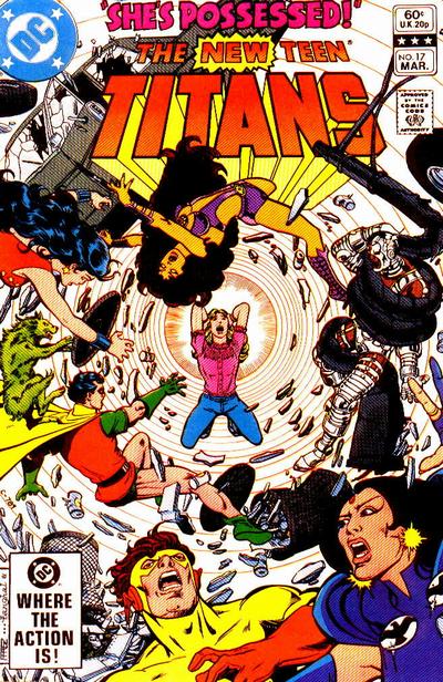 The New Teen Titans #17 [Direct]-Near Mint (9.2 - 9.8)