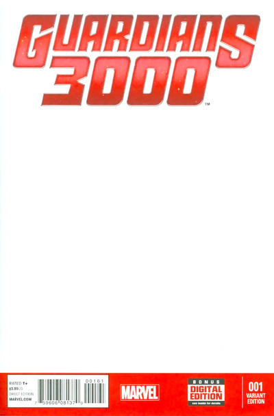 Guardians 3000 #1 Blank Variant