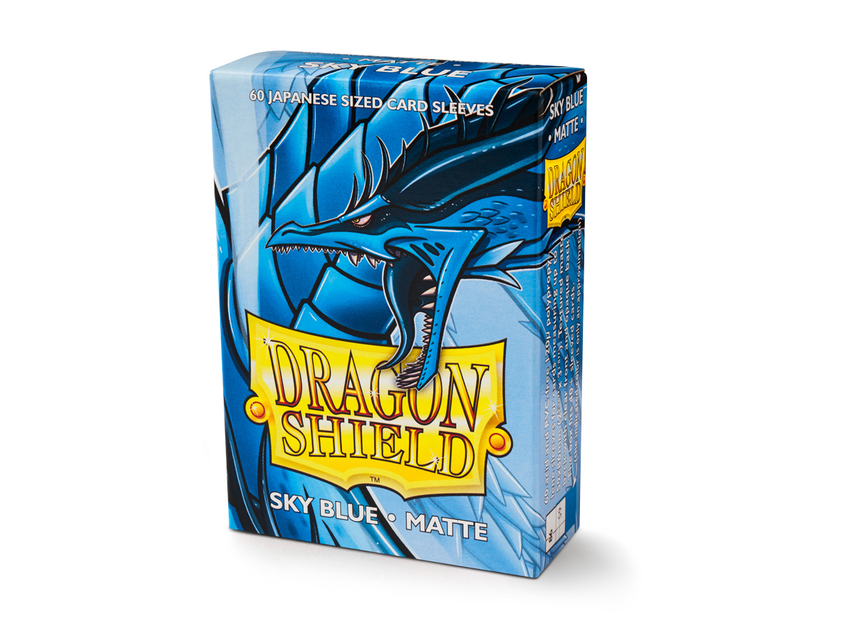 Dragon Shield Sleeves: Matte Japanese Sky Blue (Box of 60)