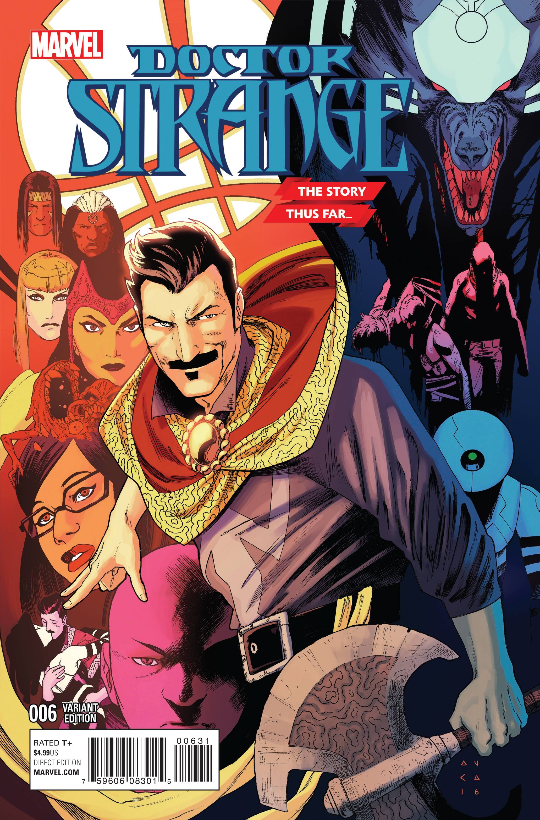 Doctor Strange #6 (Anka Story Thus Far Variant) (2015)