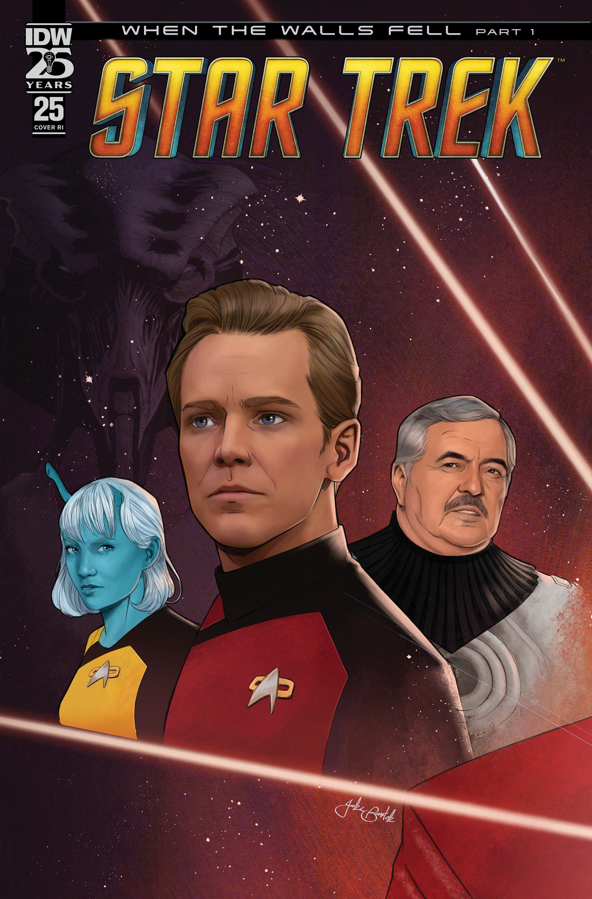 Star Trek #25 Cover Bartok 1 for 10 Variant