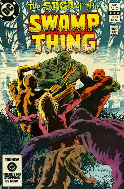 The Saga of Swamp Thing #18 [Direct]-Fine/Very Fine