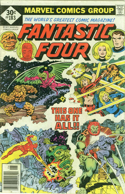 Fantastic Four #183 [Whitman](1961)-Fine (5.5 – 7)