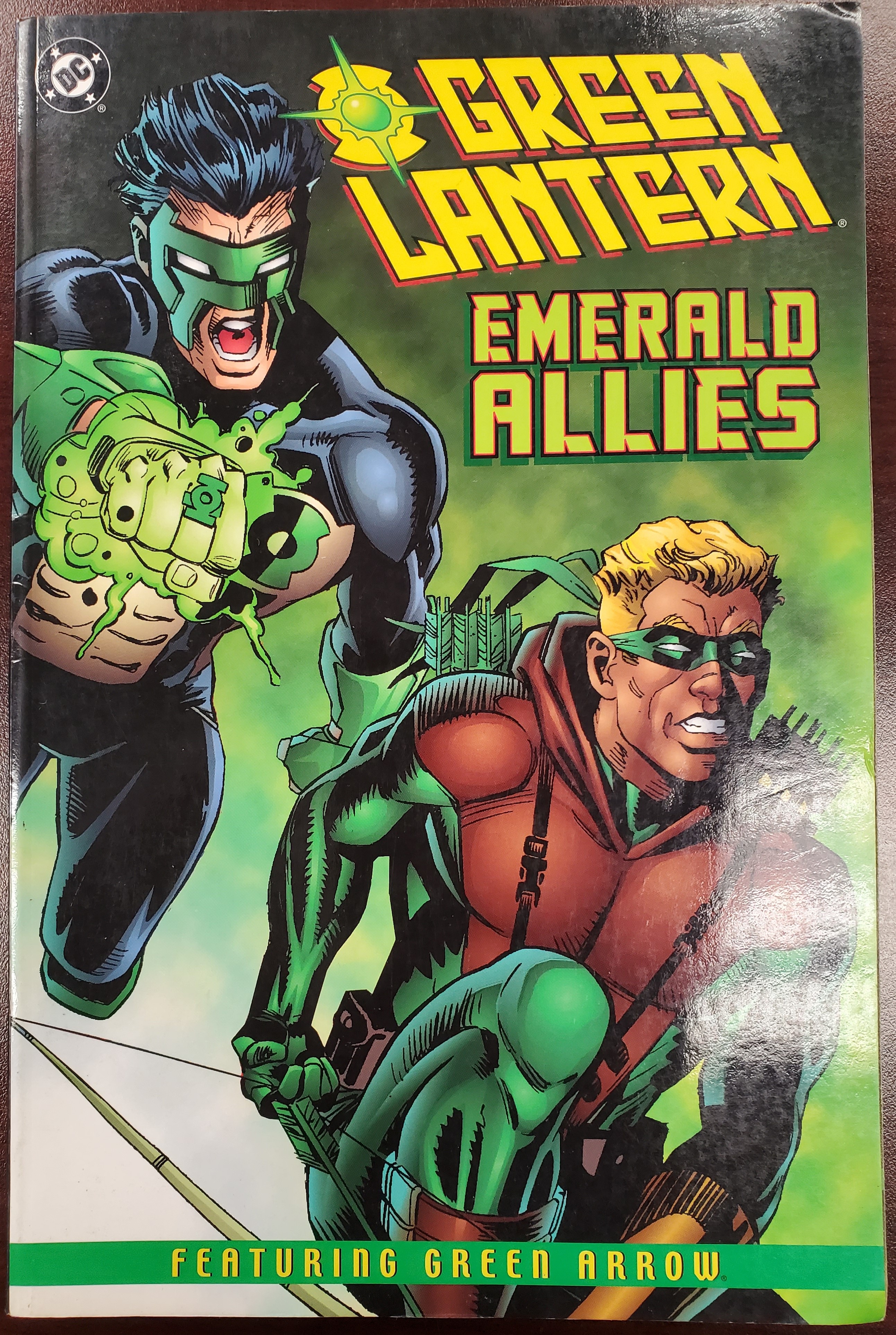 Green Lantern Emerald Allies Graphic Novel Used - Very Good