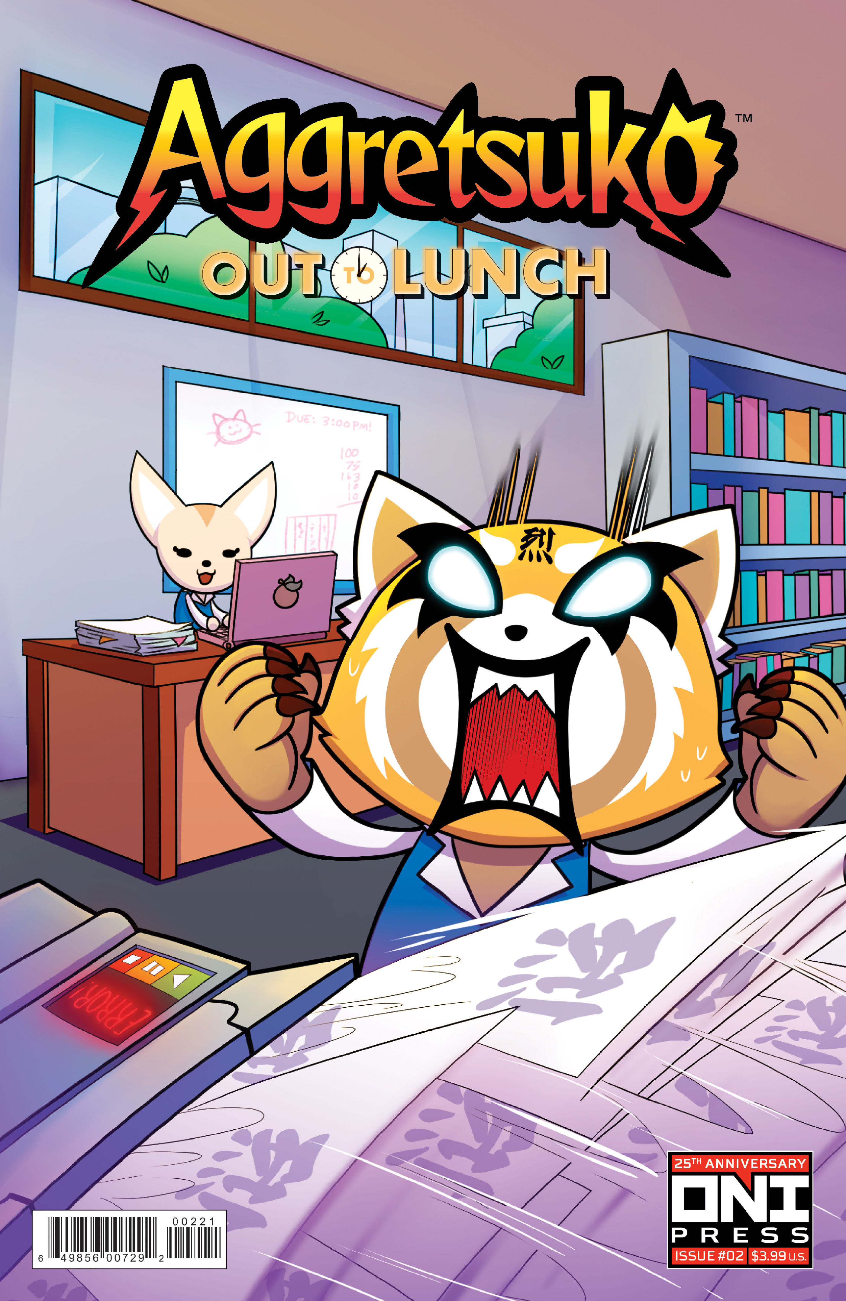 Aggretsuko Out To Lunch #2 Cover B Robin Crew (Of 4)