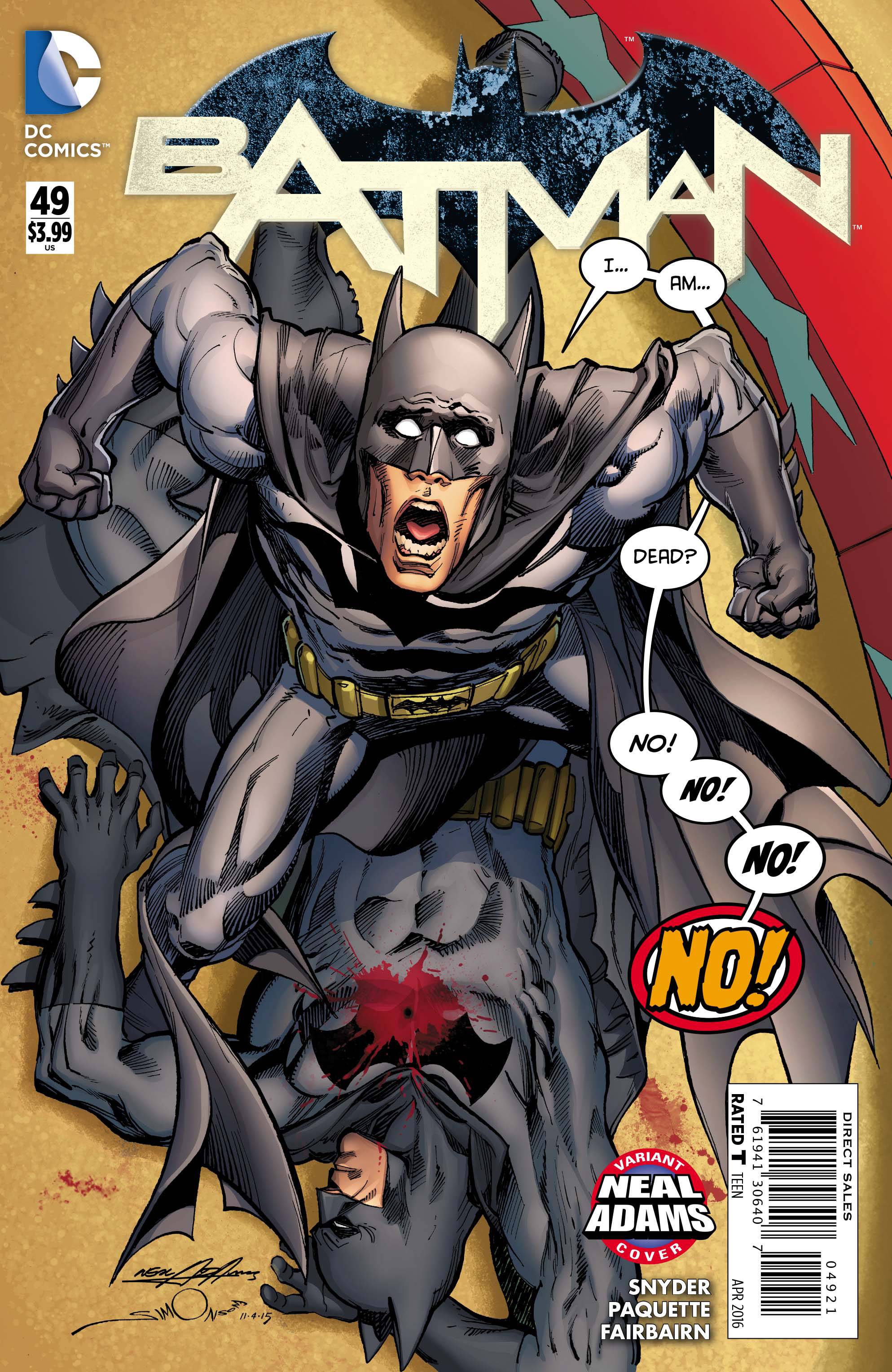 Batman #49 Neal Adams Variant Edition (2011)