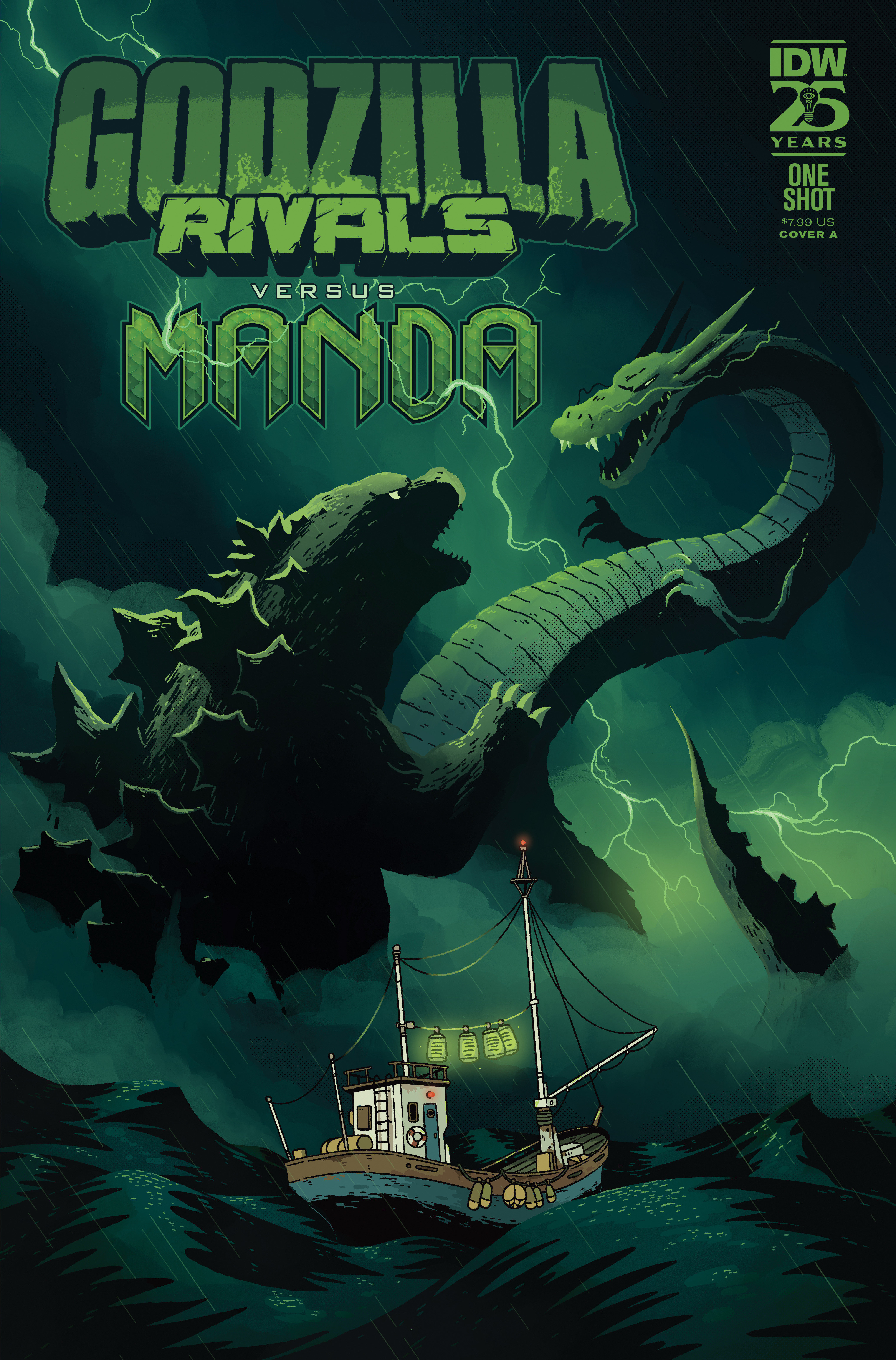 Godzilla Rivals #14 Vs Manda Cover A Lawrence