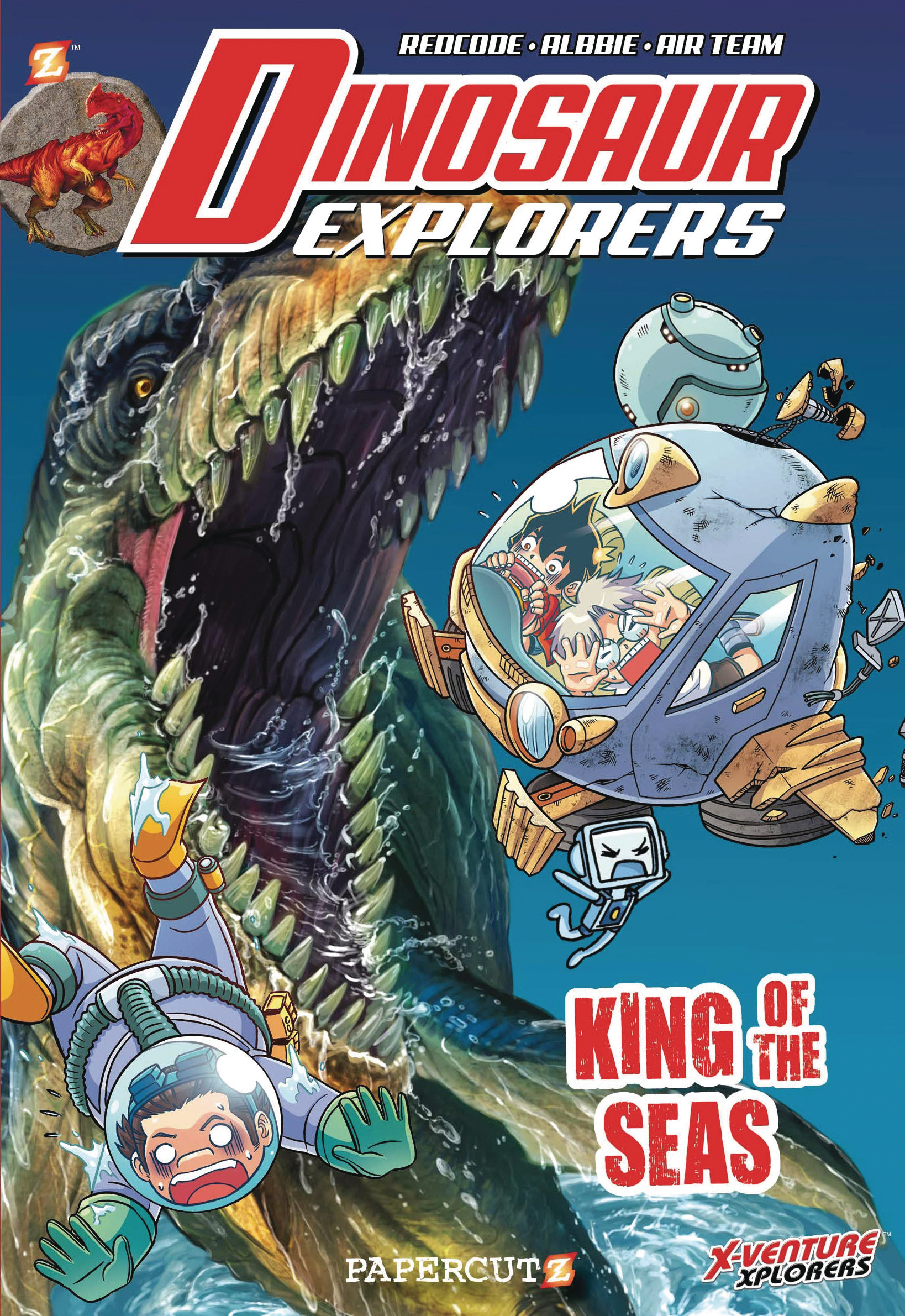Dinosaur Explorers Graphic Novel Volume 9 King of Seas