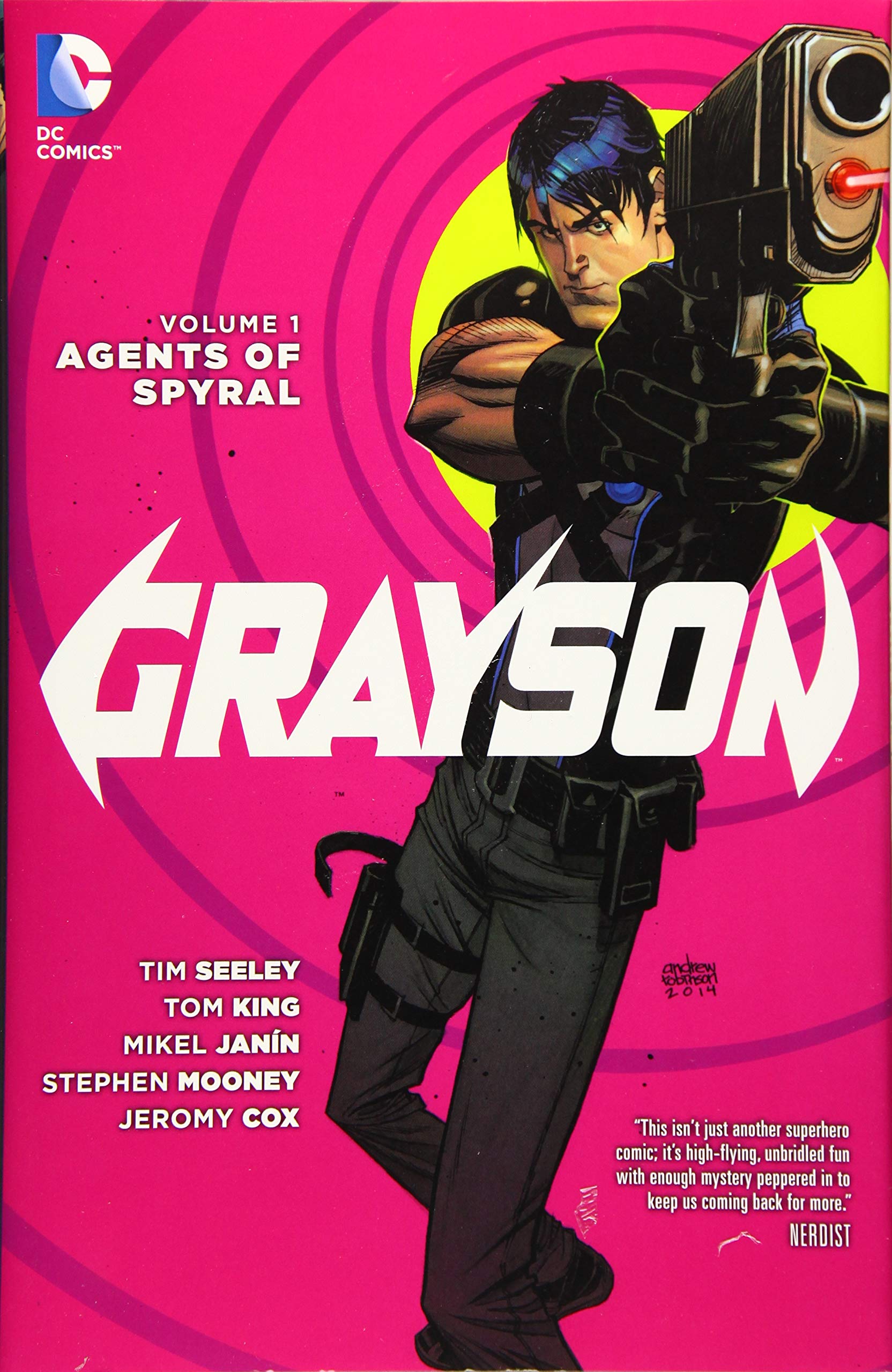 Grayson Hardcover Volume 1 Agents of Spyral (New 52)