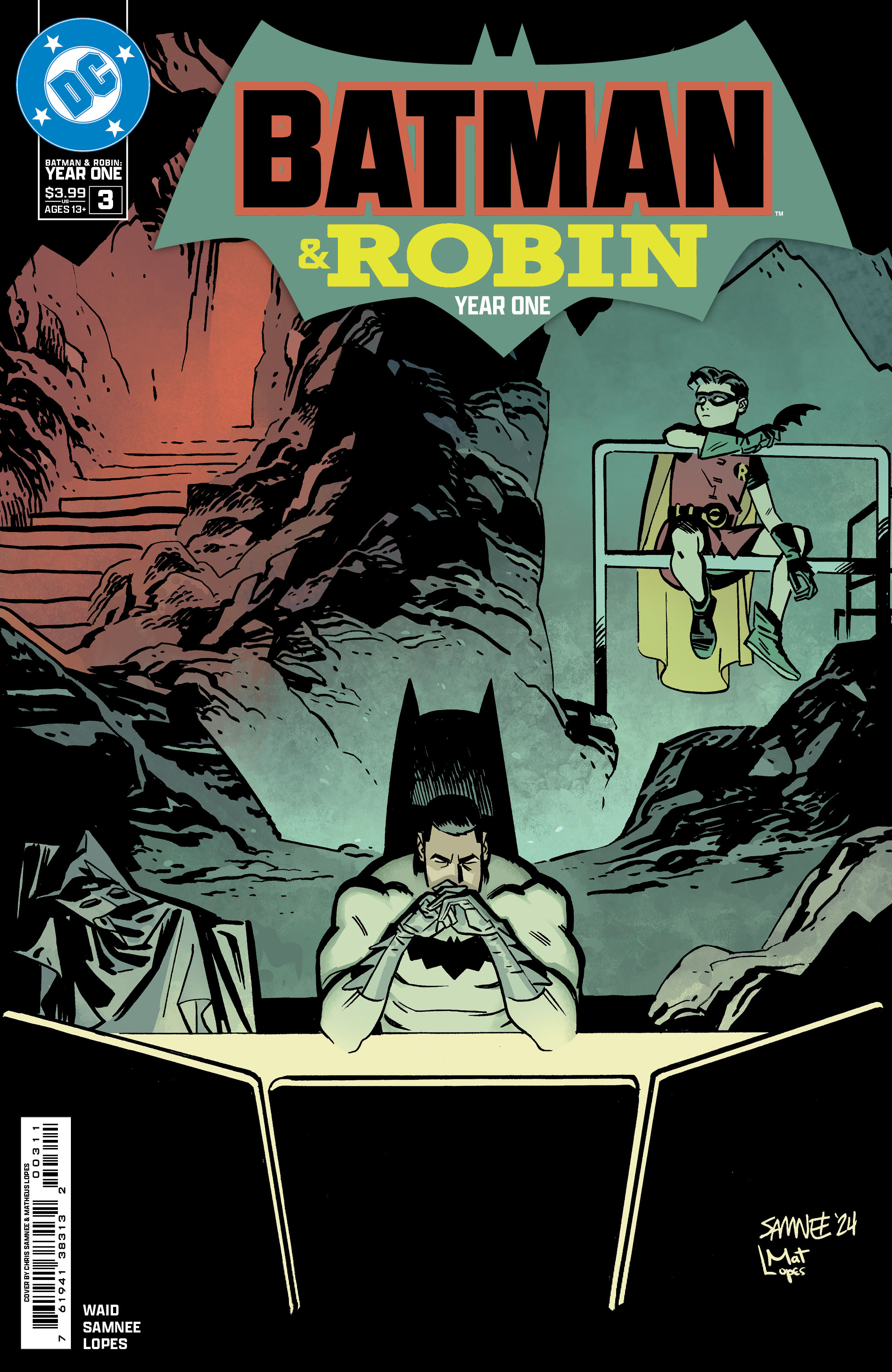 Batman and Robin Year One #3 (Of 12) Cover A Chris Samnee