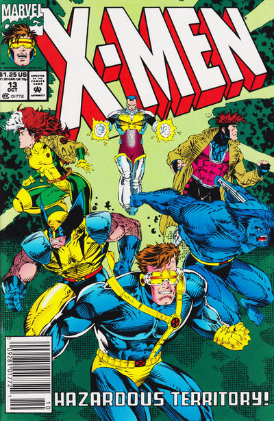 X-Men #13 [Newsstand]-Fine (5.5 – 7)