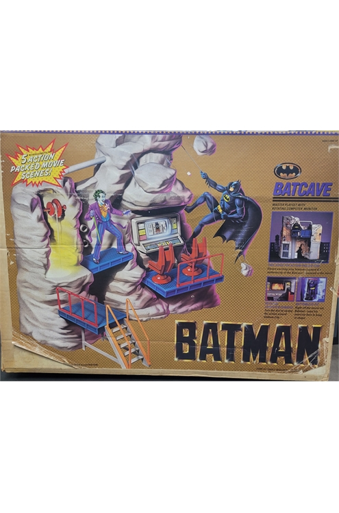 Batman 1989 Batcave Playset - Incomplete - Pre-Owned