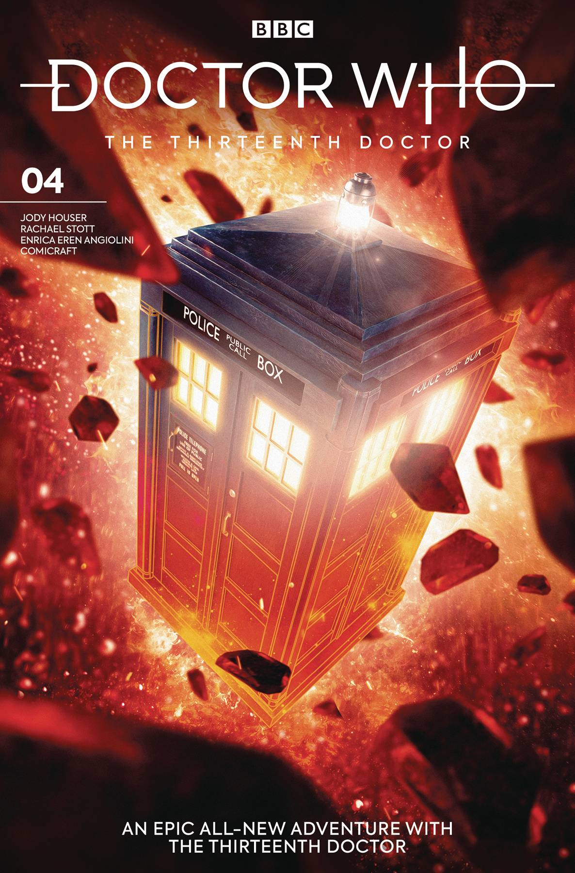 Doctor Who 13th #4 Cover B Brooks