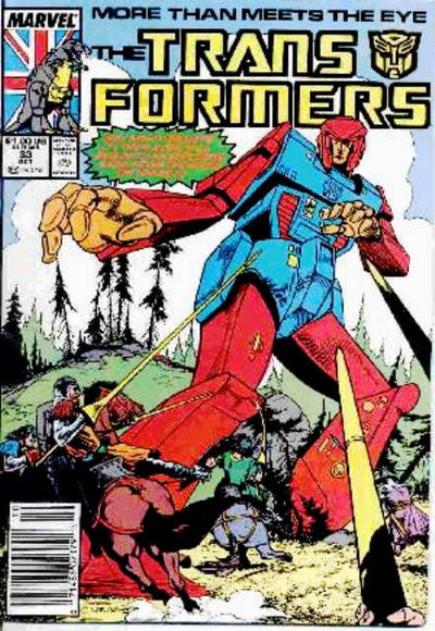 The Transformers #33 [Newsstand](1984)-Very Good (3.5 – 5)