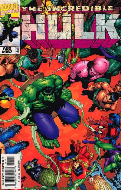 The Incredible Hulk #467 [Direct Edition]-Very Fine