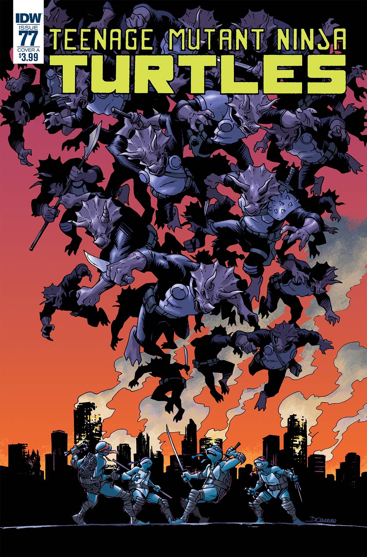 Teenage Mutant Ninja Turtles Ongoing #77 Cover A Couceiro (2011)