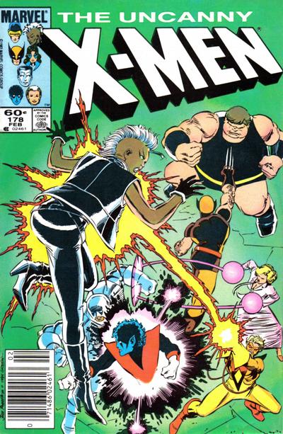 The Uncanny X-Men #178 [Newsstand]-Near Mint (9.2 - 9.8)