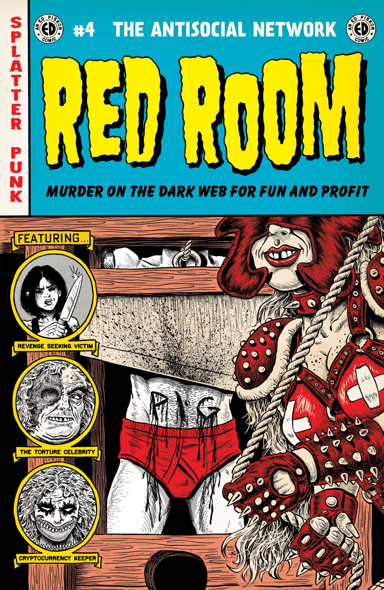 Red Room #4 Cover A Piskor