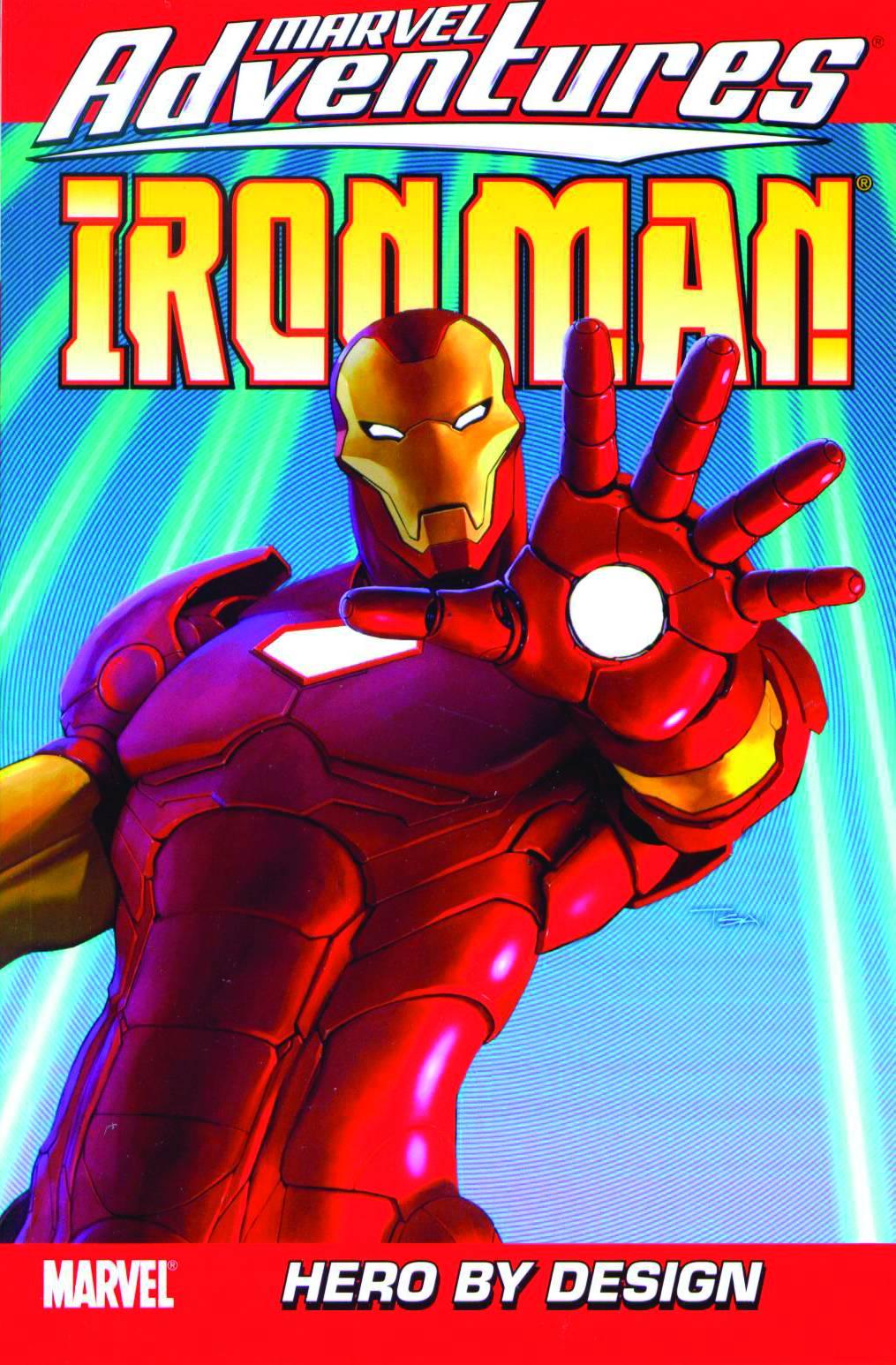 Marvel Adventures Graphic Novel Iron Man Volume 3 Hero by Design (Digest)