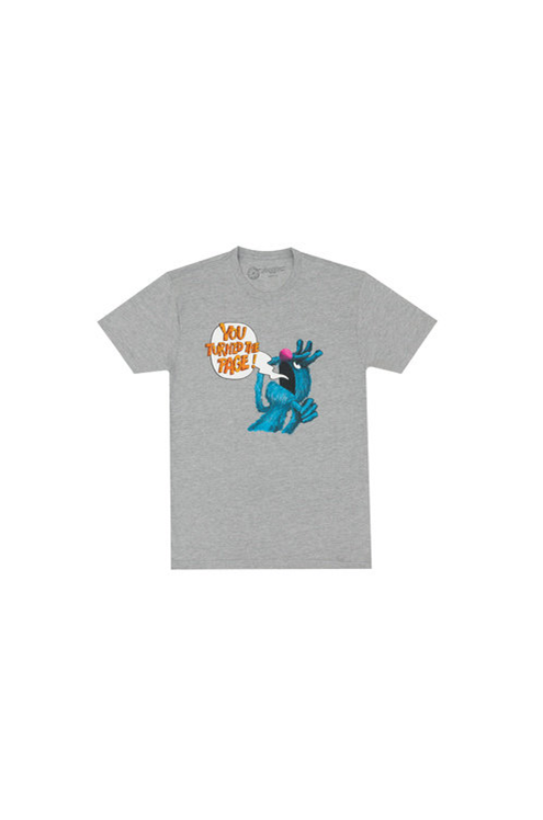 Sesame Street: The Monster at the End of This Book Unisex T-Shirt X-Large (Grey)