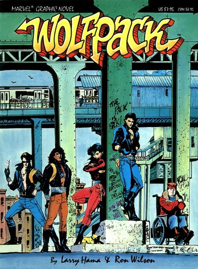 Marvel Graphic Novel 31 Wolfpack