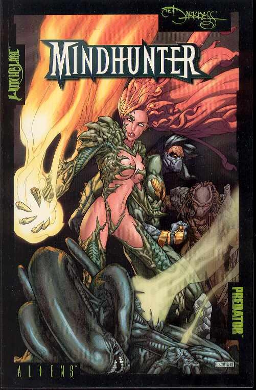 Aliens Vs Predator Witchblade Darkness Mindhunter Graphic Novel