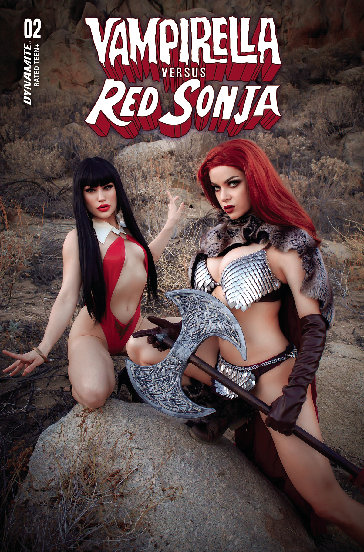 Vampirella Vs Red Sonja #2 Cover E Cosplay