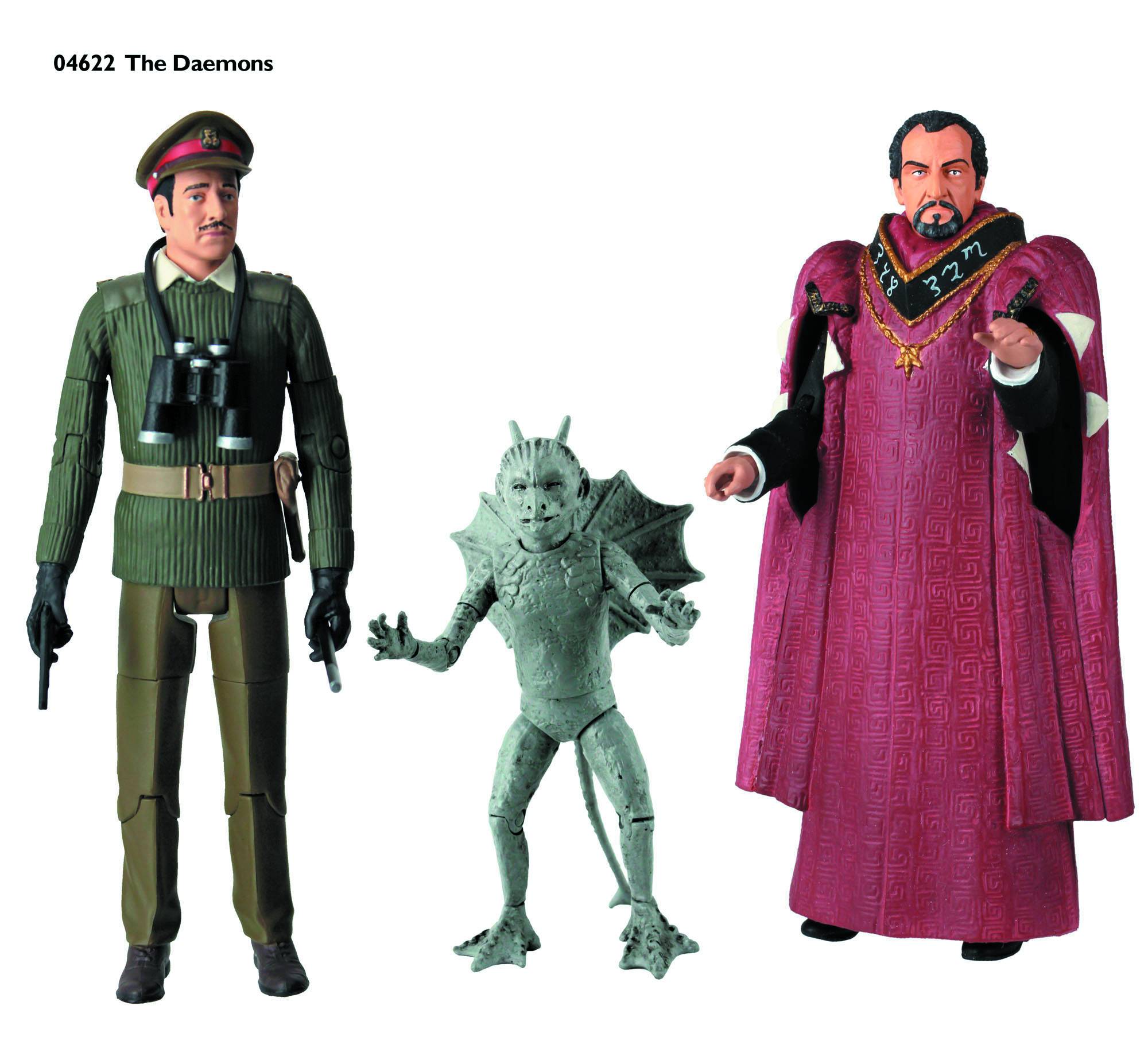 Doctor Who The Daemons Action Figure Set
