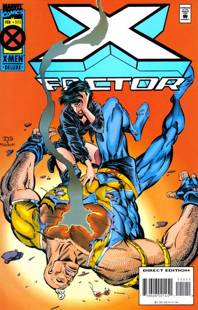 X-Factor #111 [Direct Edition - Deluxe]-Near Mint (9.2 - 9.8)