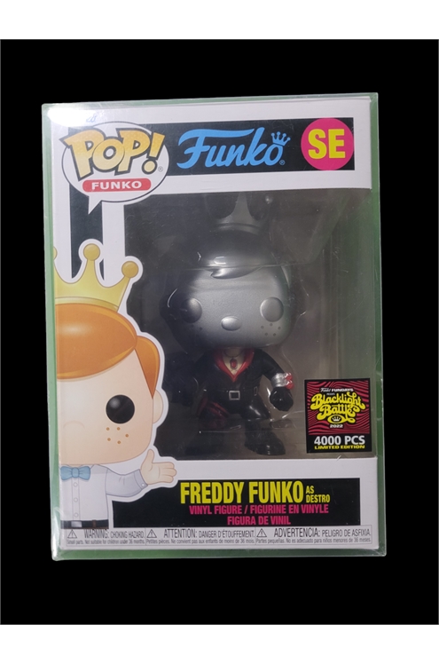 Funko Pop Freddy Funko Destro Backlight Battle 2022 Limited Edition With Slip Case Pre Owned