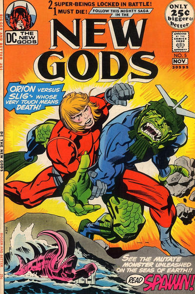 New Gods #5 - Vf- 7.5