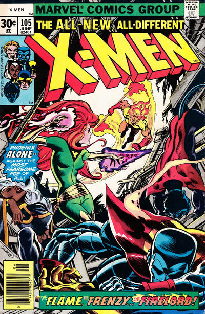 The X-Men #105 [30¢] - Vf- 7.5