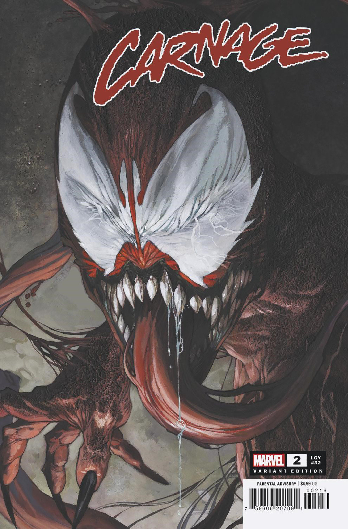 Carnage #2 Simone Bianchi Variant 1 for 25 Incentive
