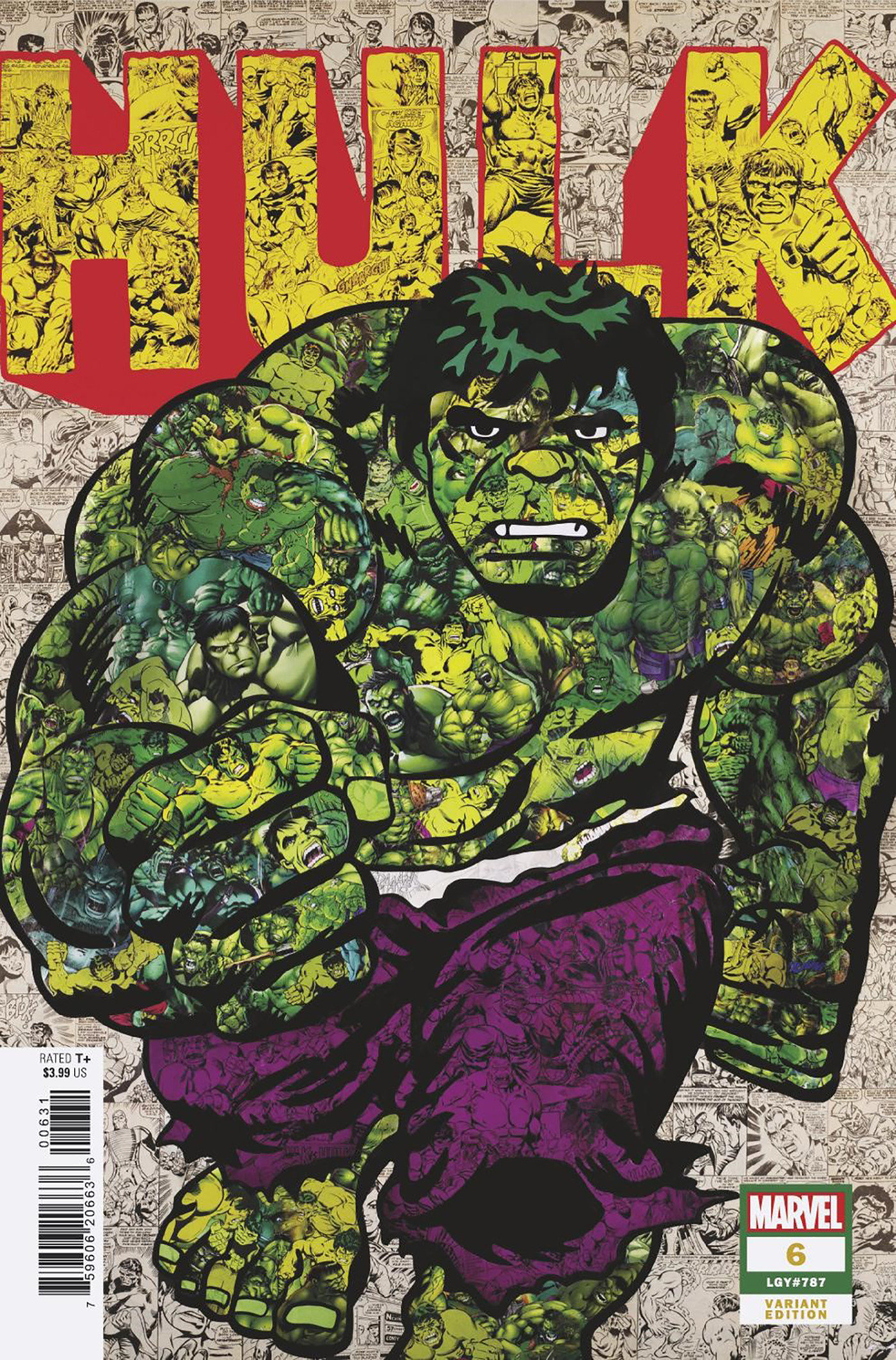 Incredible Hulk #6 Mr Garcin Variant