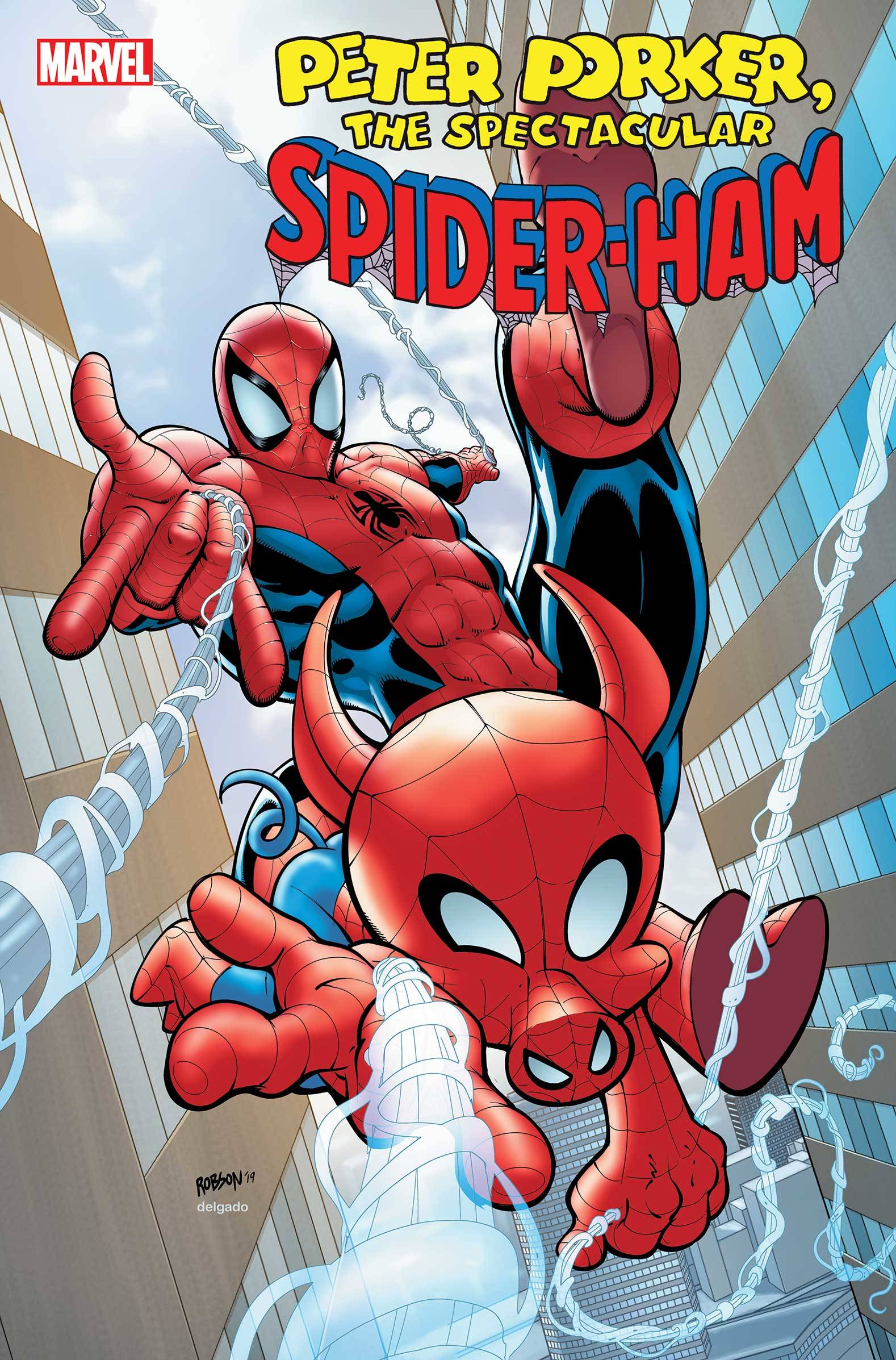Spider-Ham #1 by Robson Poster