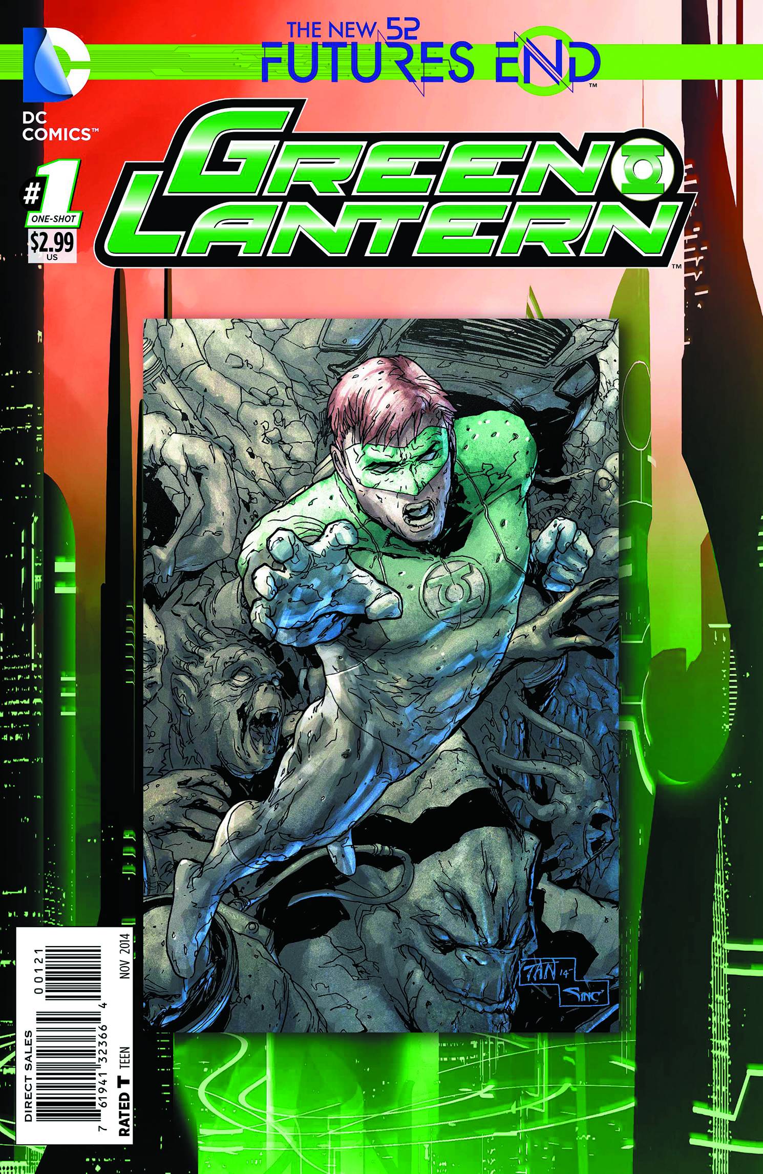 Green Lantern Futures End #1 Standard Edition (2011)