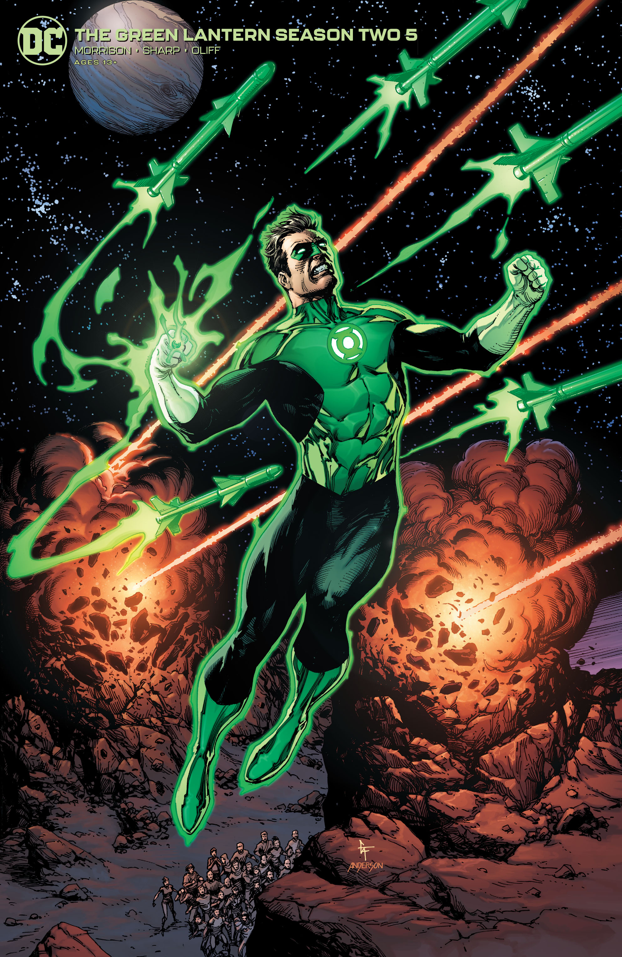 Green Lantern Season 2 #5 Card Stock Gary Frank Variant Edition (Of 12) (2020)