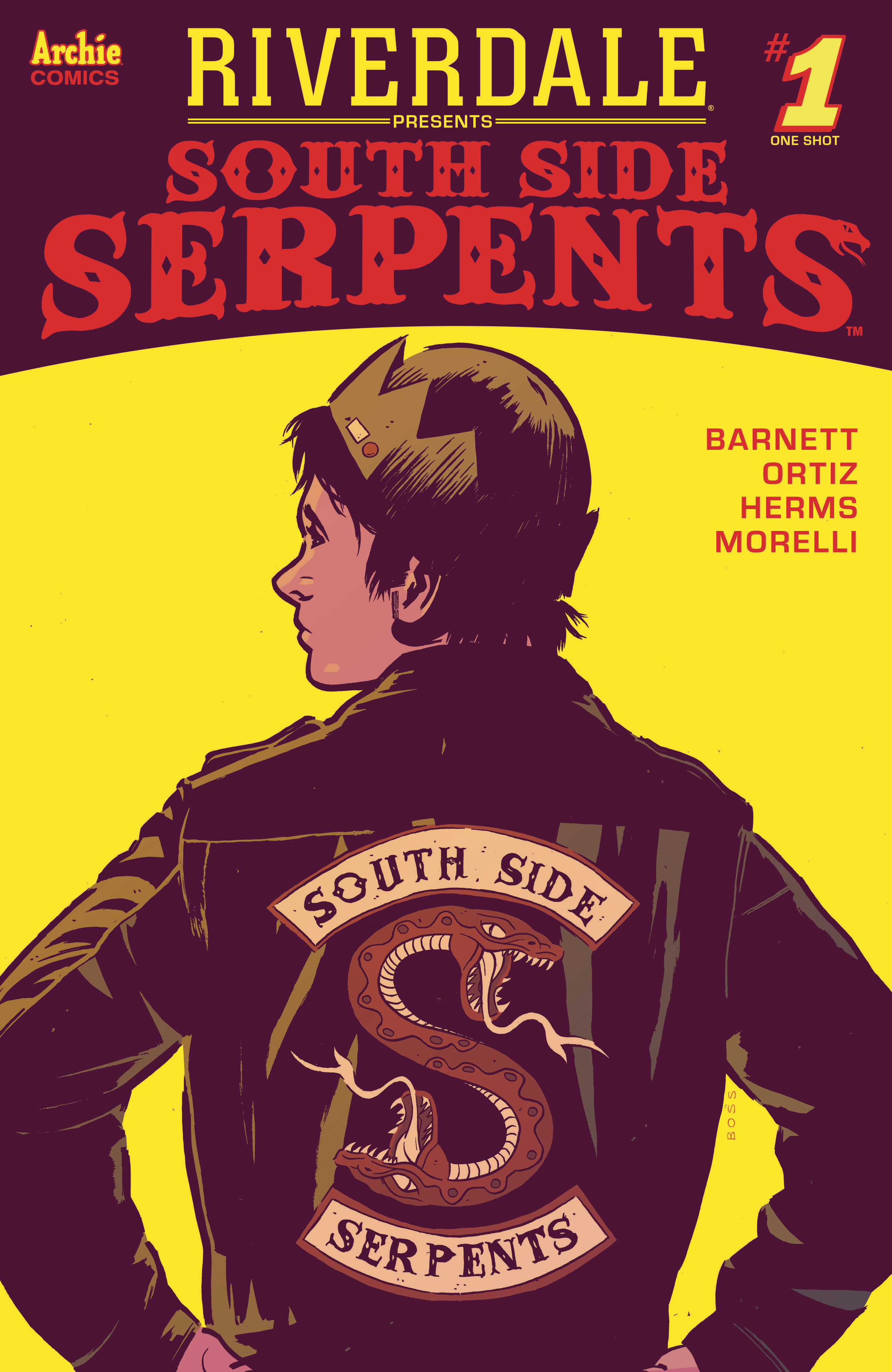 Riverdale Presents South Sideserpents One Shot Boss Cover