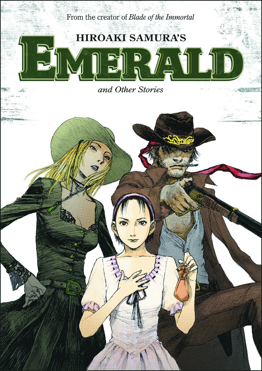 Hiroaki Samuras Emerald & Other Stories Graphic Novel (Mature)